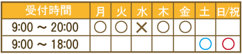 まほろば整骨院診療時間