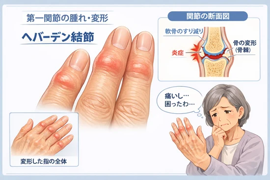 ヘバーデン結節とは？
