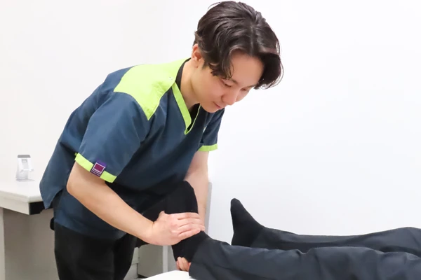 まほろば整骨院の回内足に対する施術